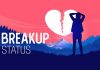 breakup sad status images