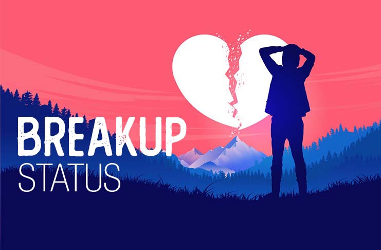 Love break up whatsapp status 75+ Heart