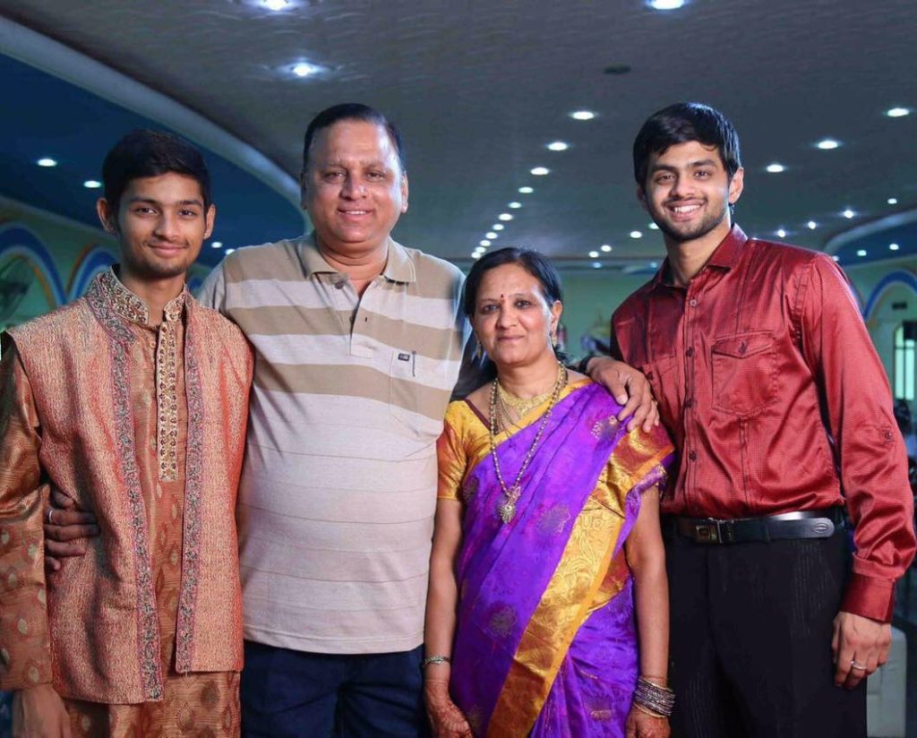 B Sai Praneeth Family