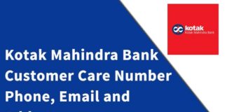 Kotak Mahindra Bank Credit Card Customer Care Number