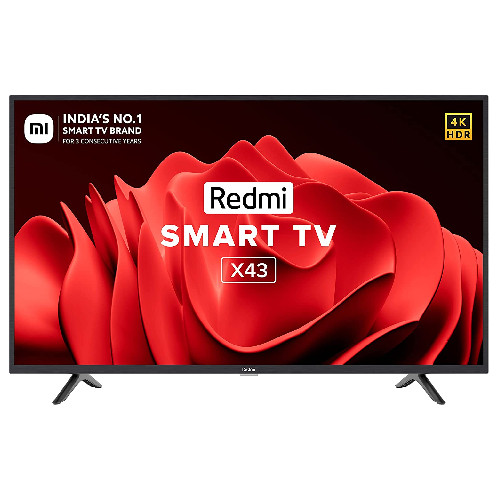 Redmi 4K Ultra HD Android Smart LED TV (Black) (2022 Model)
