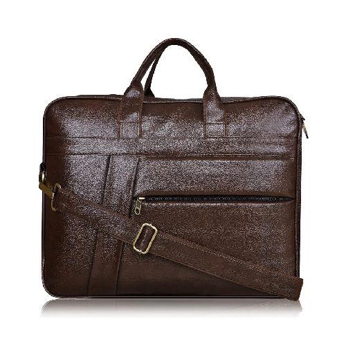SI Unisex Leather Office Bags for Professionals/Businessmen/Messenger Shoulder Sling Bags