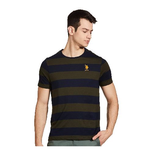 U.S. POLO ASSN. Men's Striped Regular fit T-Shirt