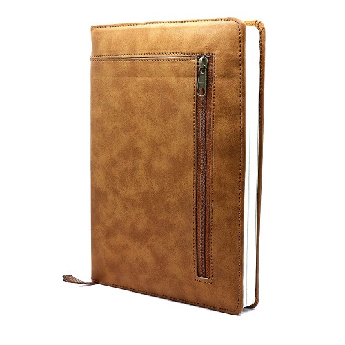 Crownlit Notebook Diary with Zip Pouch 