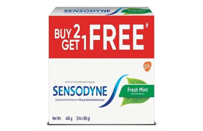 Sensodyne Fresh Mint Toothpaste Sensitivity Relief