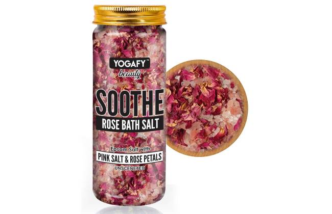 YOGAFY- Soothe Rose Bath Salt With Epsom Salt
