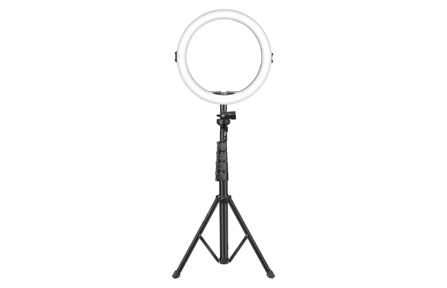 DIGITEK® (DRL 12C) Professional (12 inch) LED Ring Light with Tripod Stand for Mobile Phones & Camera, 3 Temperature Mode
