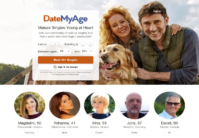 DateMyAge App