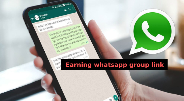 earning whatsapp group link