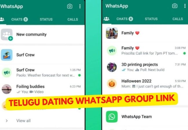 telugu dating whatsapp group link