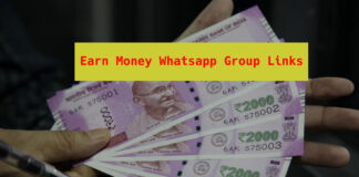 Earn Money Whatsapp Group Links