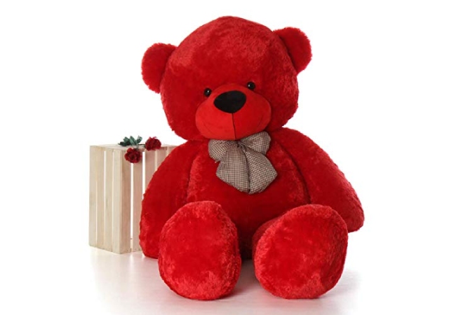 HUG 'n' FEEL SOFT TOYS Teddy bear 3 feet, Soft toy, Teddy bear 
