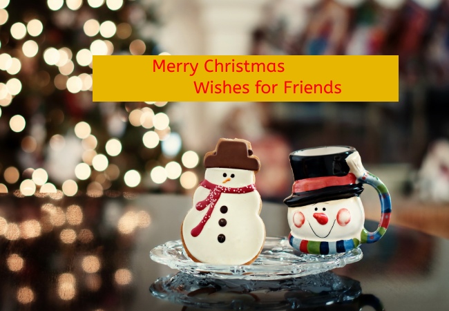 Merry Christmas Wishes for Friends