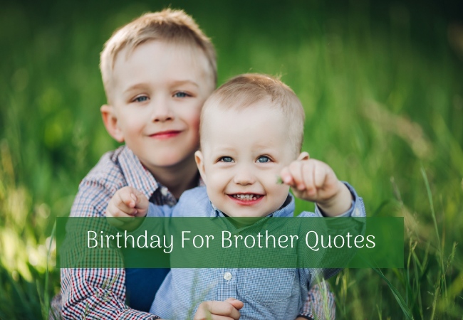 Birthday For Brother Quotes