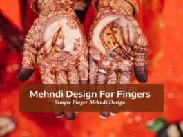 Mehndi Design For Fingers | Simple Finger Mehndi Design