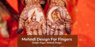 Mehndi Design For Fingers | Simple Finger Mehndi Design