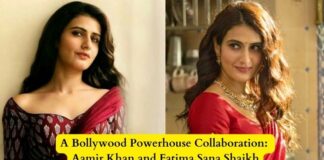 A Bollywood Powerhouse Collaboration Aamir Khan and Fatima Sana Shaikh