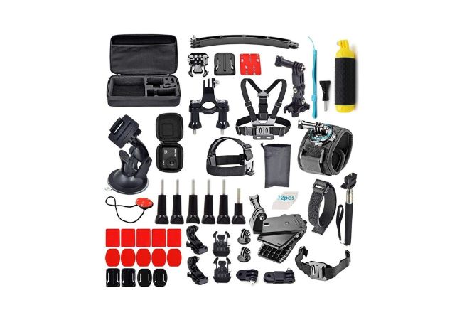 ADOFYS 61 in 1 Action Camera Accessories Kit Compatible for GoPro