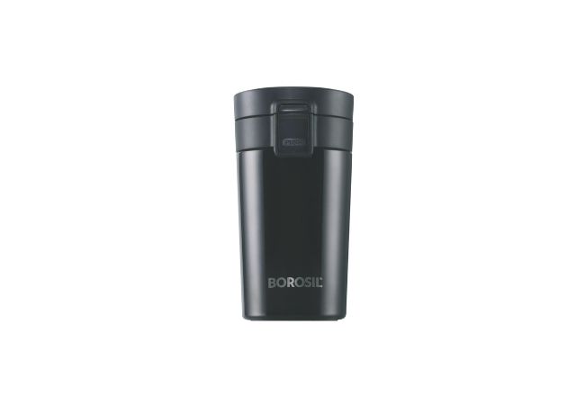 Borosil Coffeemate Insulated Mug, Vacuum Insulated Travel Coffee Mug
