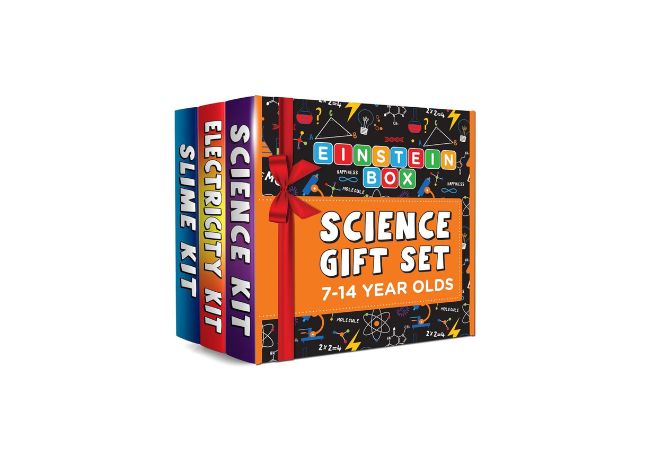 EINSTEIN BOX Science Gift Set 3-in-1 of Slime Kit