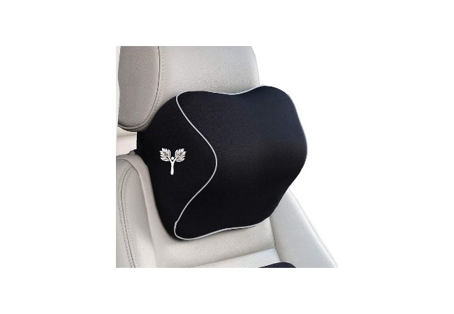 Grin Health Memory Foam Neck Support For Car Seat